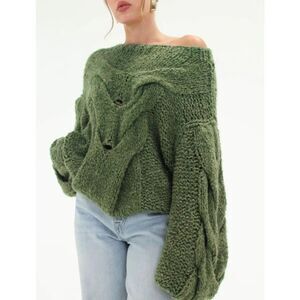 Rumored Nona Sweater Green